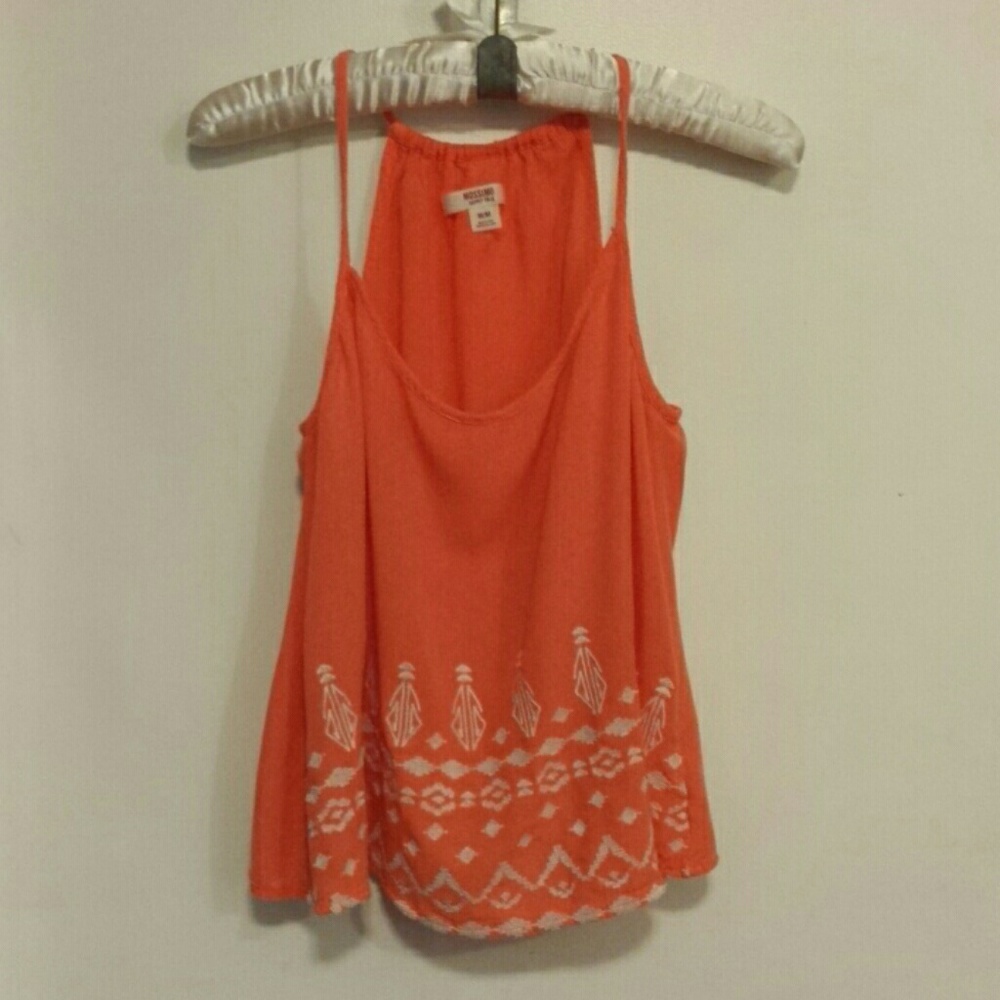 Peach crop top